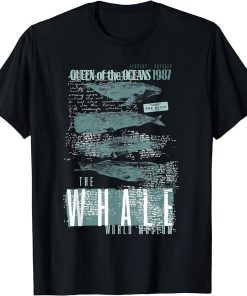 Beluga Whale Humpback Whale Killer Whale Vintage Art Gift T-Shirt