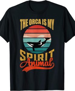 The Orca Is My Spirit Animal - Vintage Killer Whale T-Shirt