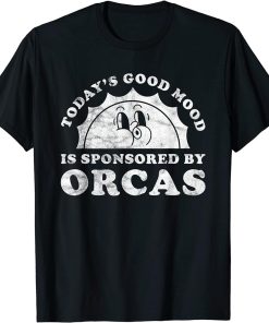 Funny Cute Retro Vintage Orcas or Orca T-Shirt